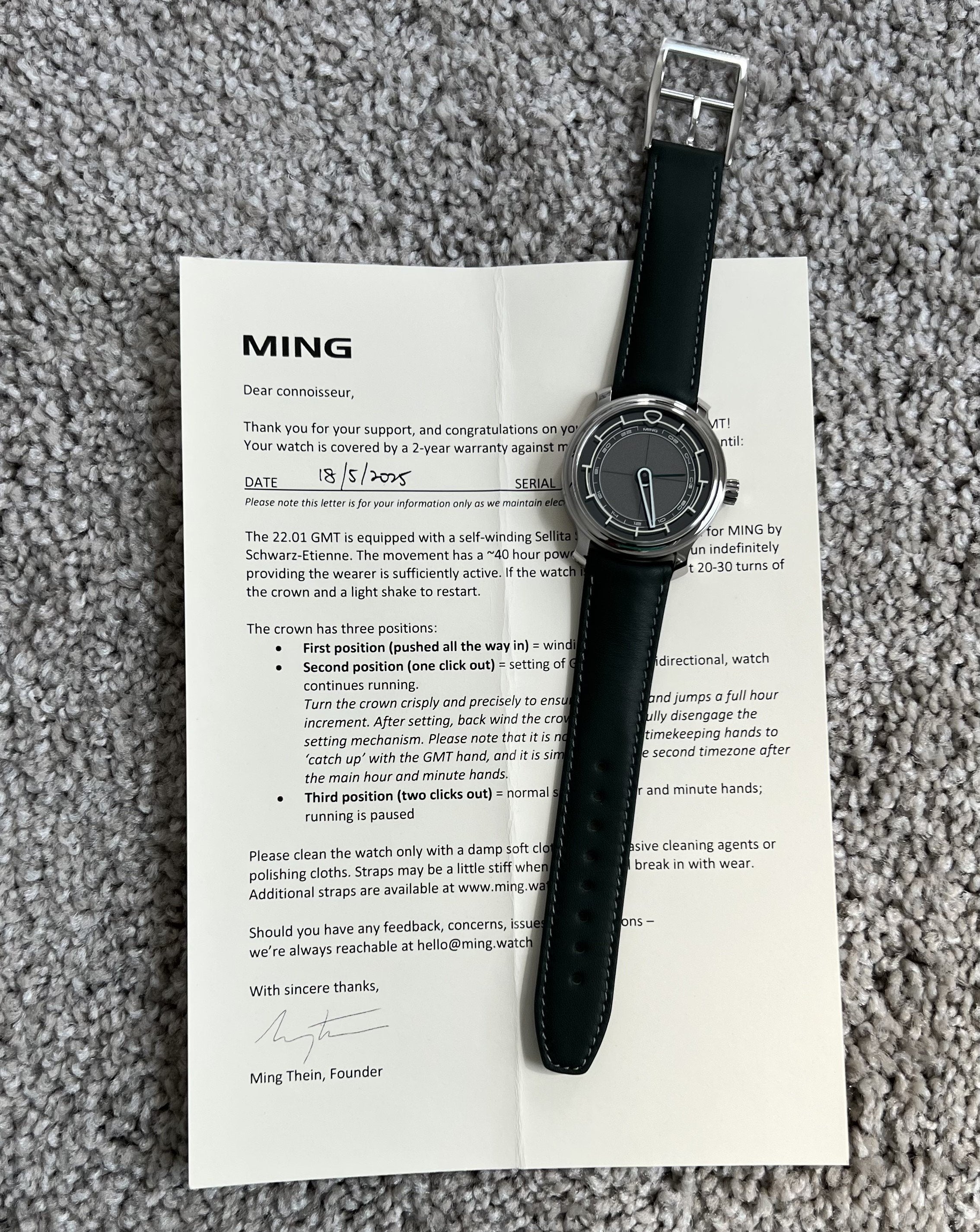 Ming watches for sale on WatchUSeek WatchCharts Marketplace