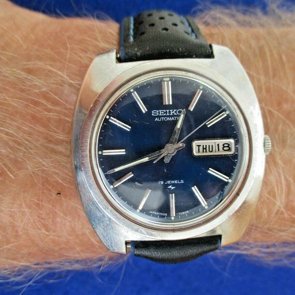 blur dyr reductor Vintage Seiko Automatic Gent's Watch 7006-7090 | WatchCharts