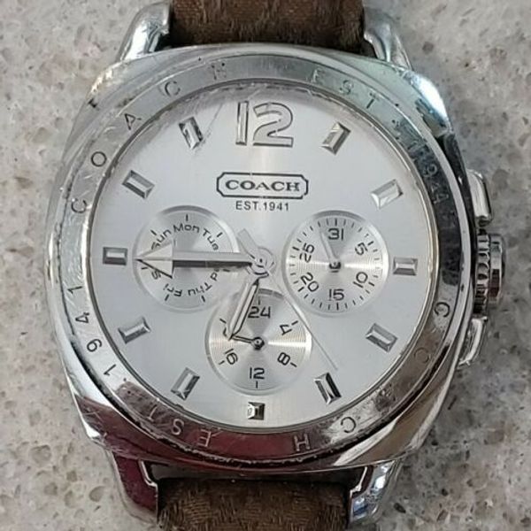 MENS COACH Est.1941 CA.43.3.14.0444 Wrist Watch