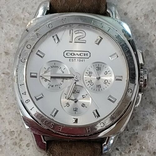 MENS COACH Est.1941 CA.43.3.14.0444 Wrist Watch WatchCharts Marketplace