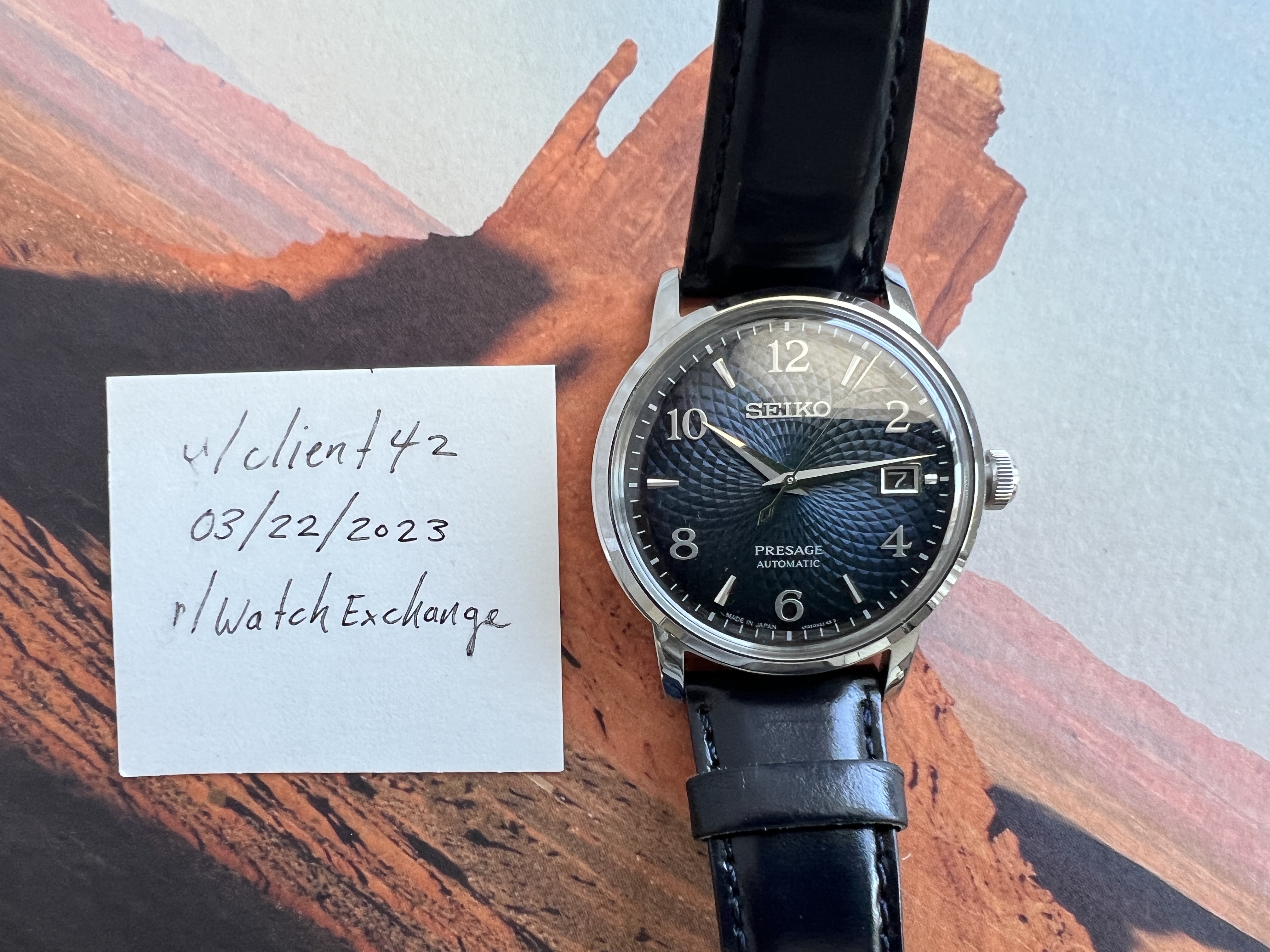 WTS] Seiko Presage SRPE43J1 4R35-04A0 