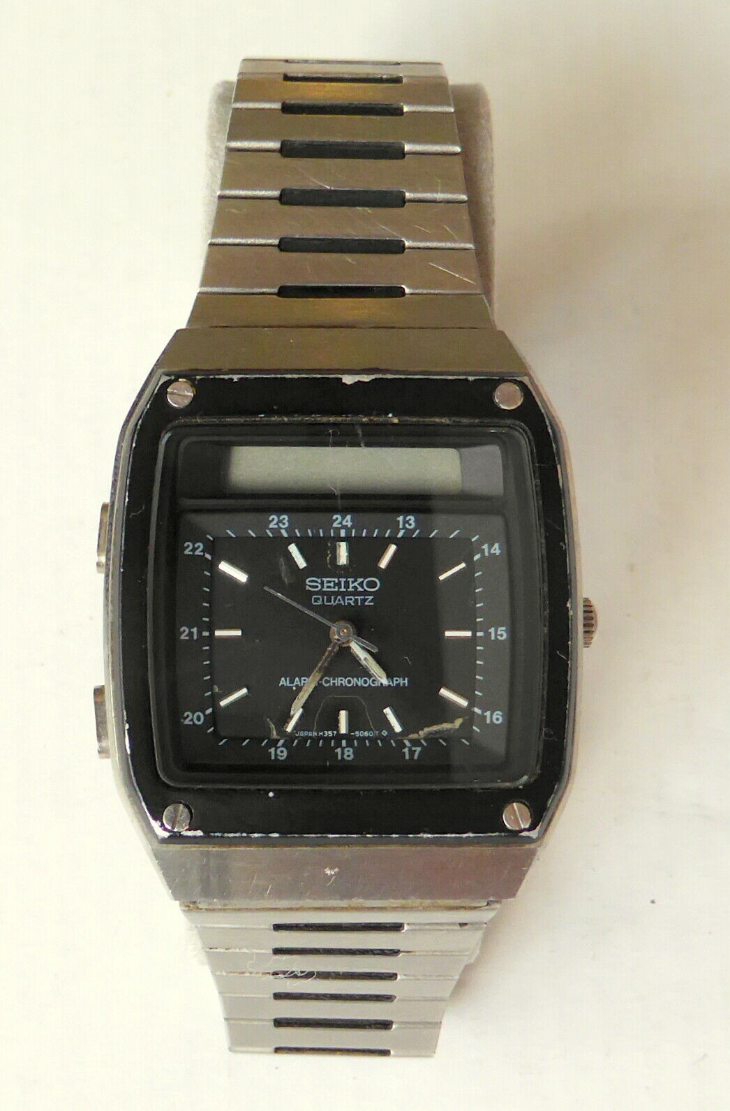 Alligevel billede Trafikprop Rare JAMES BOND vintage Seiko H357-5040 watch as worn in For Your Eyes only  1981 | WatchCharts