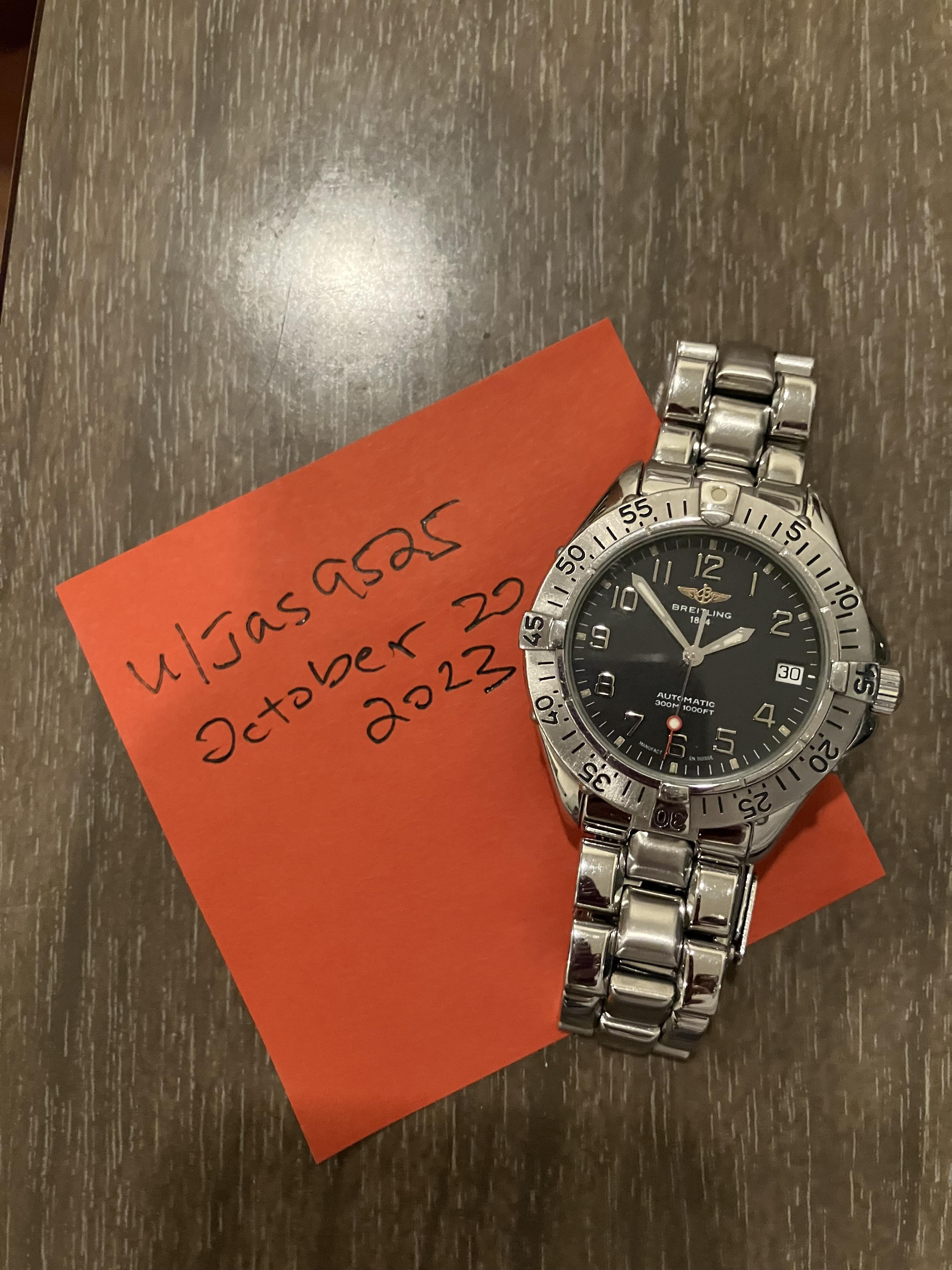 breitling colt automatic a17035