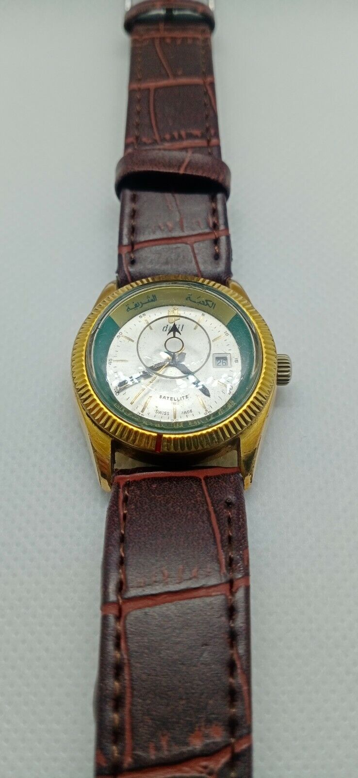 Extremely Rare Swiss Made Vintage DALIL Islamic Automatic Men's Watch~1970's