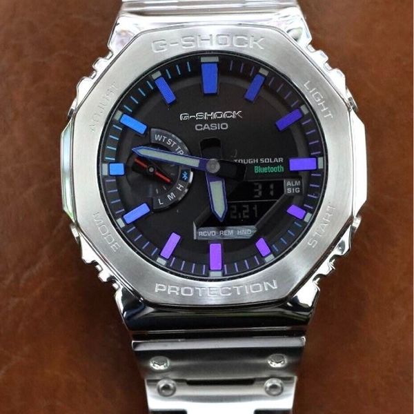 Casio G-Shock GM-B2100PC-1AJF Full Metal Rainbow Solar Watch