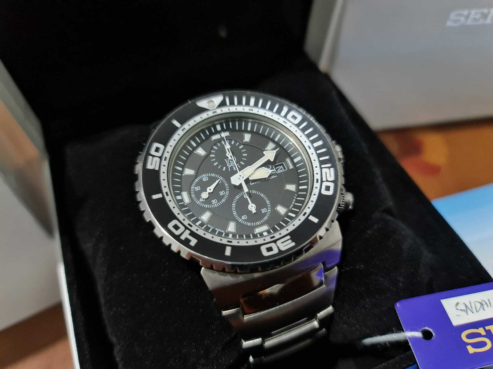 IMMACULATE Seiko SNDA13 P1 Caesar 7T92 0JG0 stainless divers