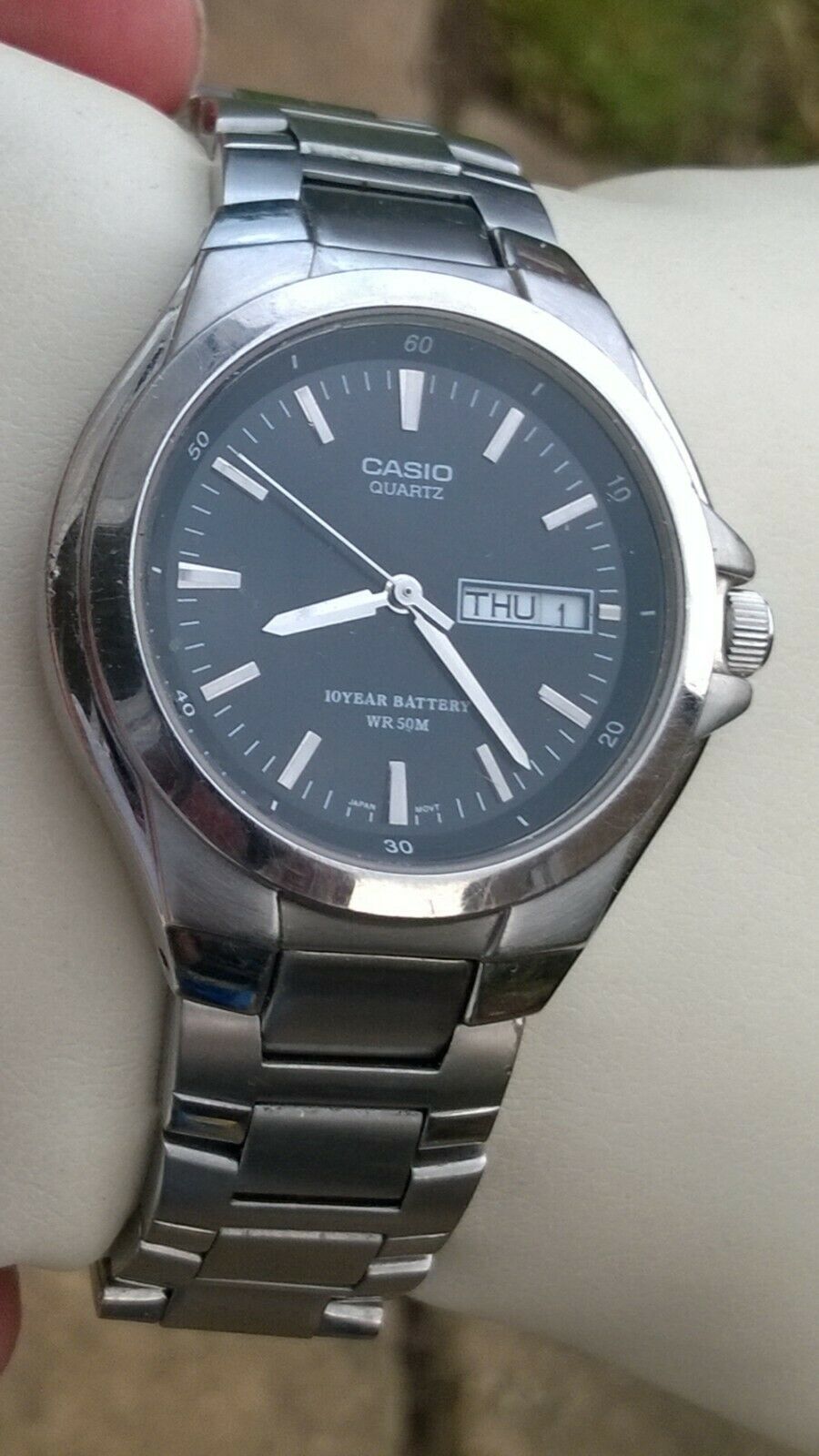 Casio Mens Quartz Watch MTP 1228 Day doesn t change date does WatchCharts Marketplace