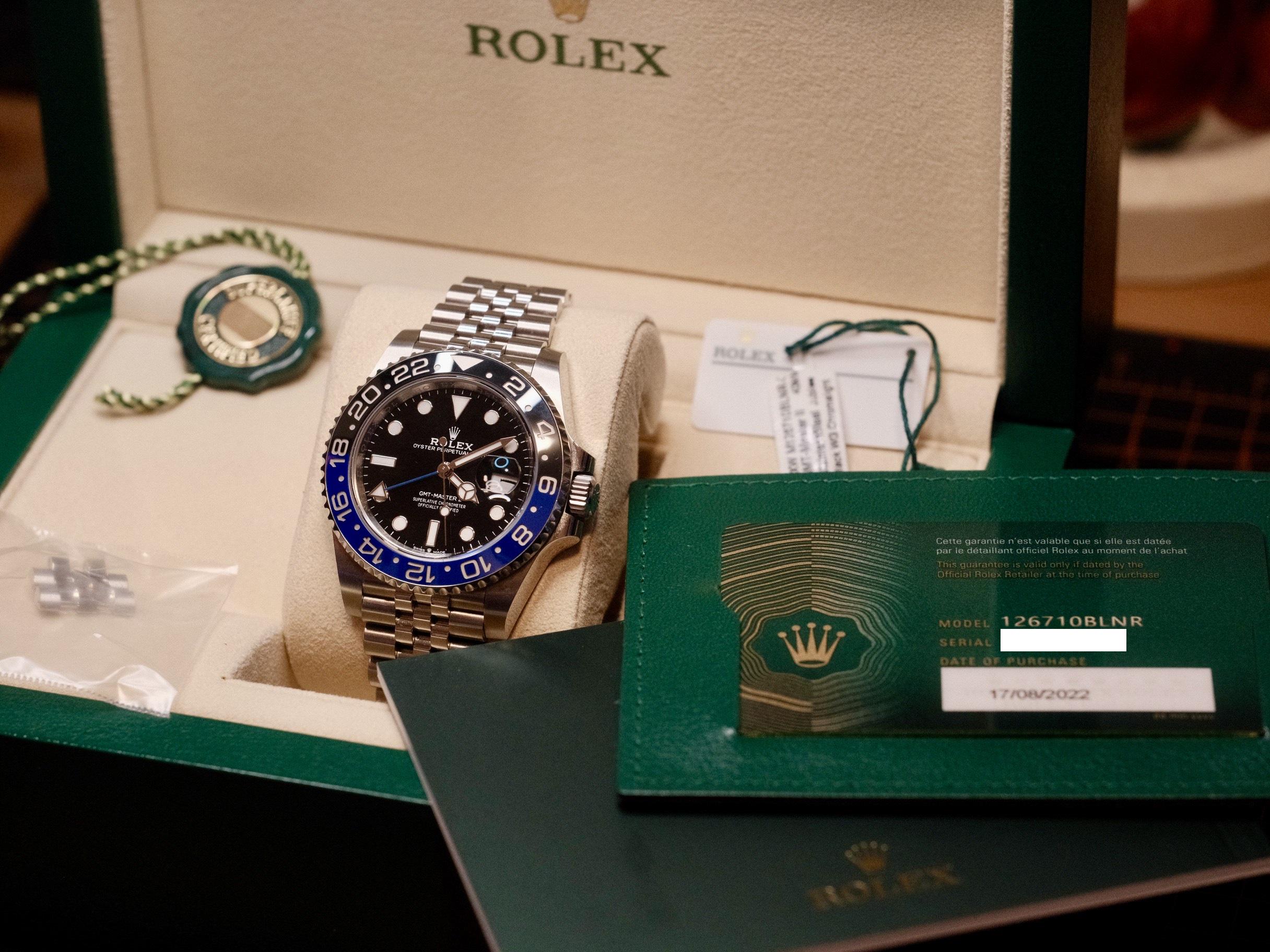 Rolex GMT Master II 126710BLNR