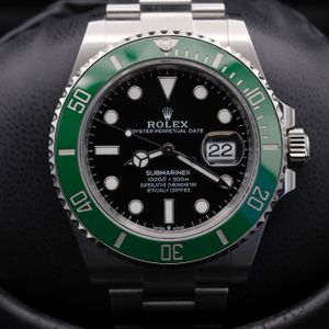 Green Rolex Submariner 