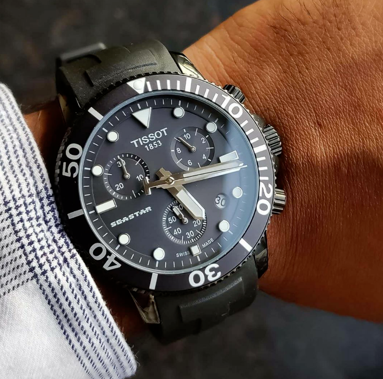 tissot t sport black