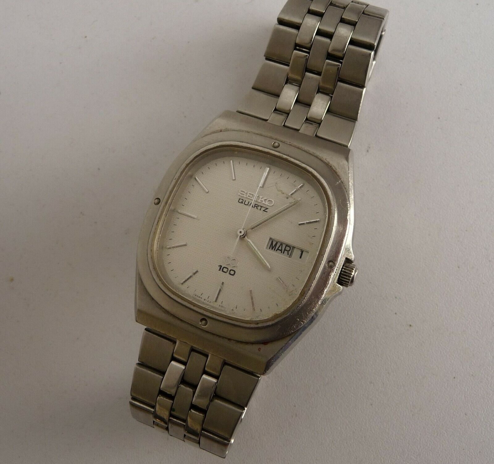 Vintage SEIKO SQ 100 Quartz Men's Watch - 8123-5020 | WatchCharts