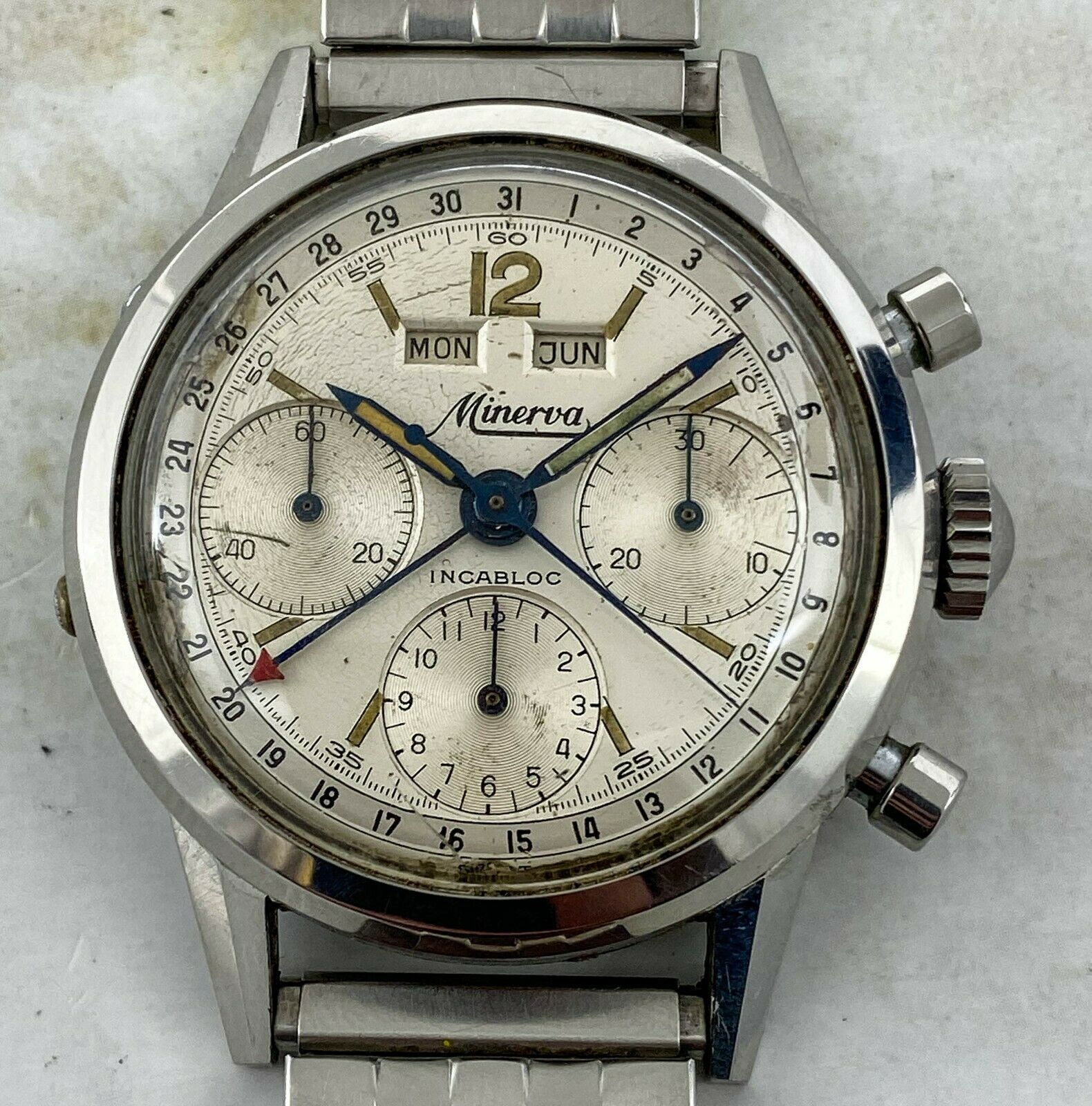 値下ミネルバ MINERVA VD712 Valjoux72 バルジュー72（ミネルバ