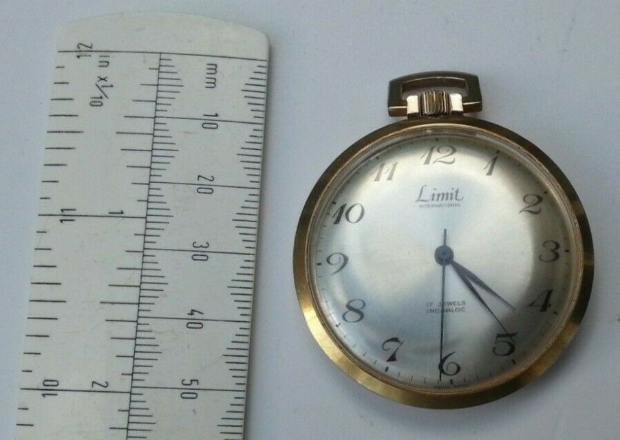 Limit international 17 best sale jewels incabloc pocket watch