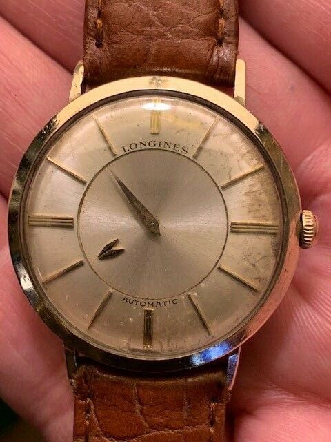 Longines Admiral 1200 10K Gold Filled Mystery Dial Watch