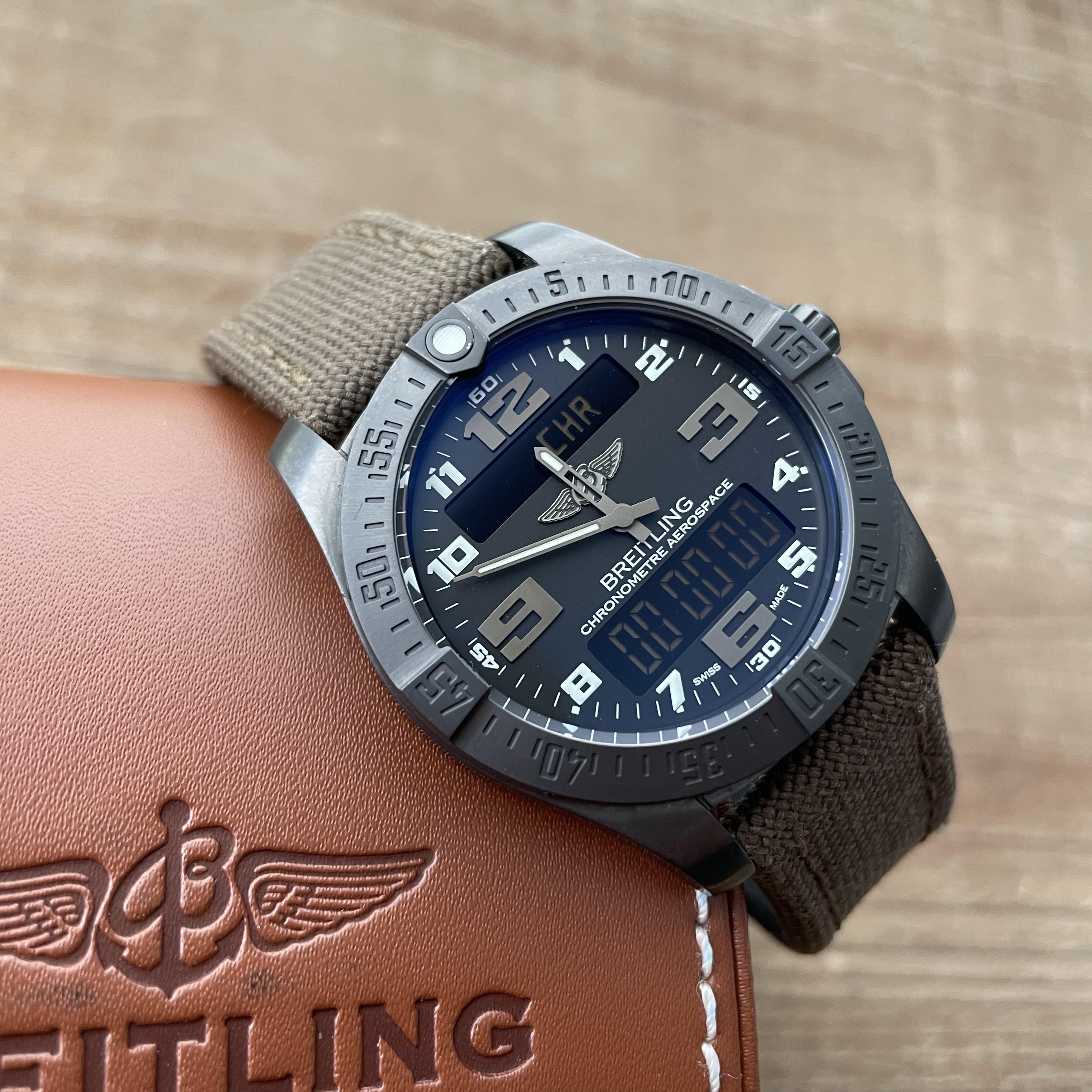 Breitling aerospace night on sale mission