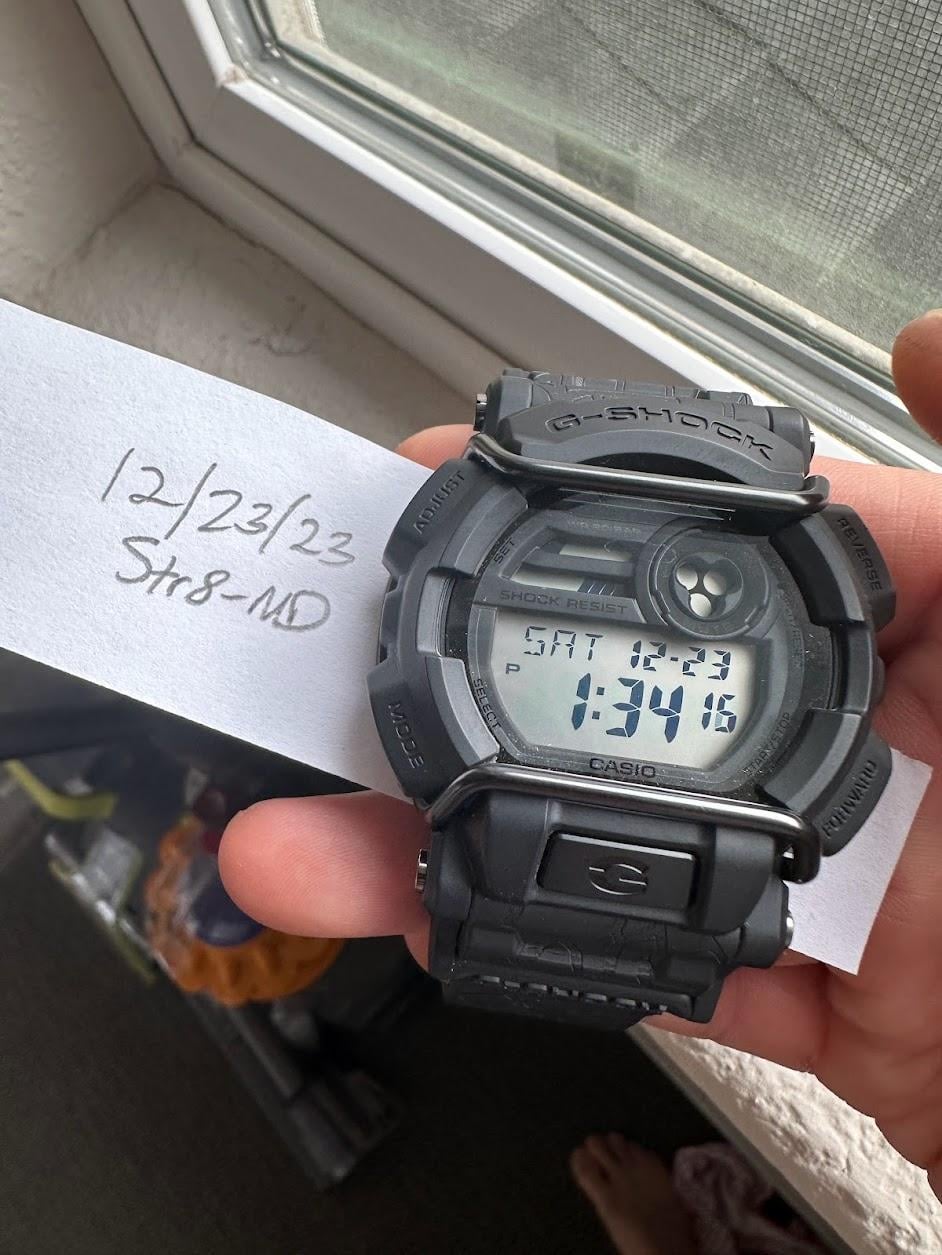 WTS] Casio G-Shock x HUF GD-400HUF Limited Edition | WatchCharts Marketplace