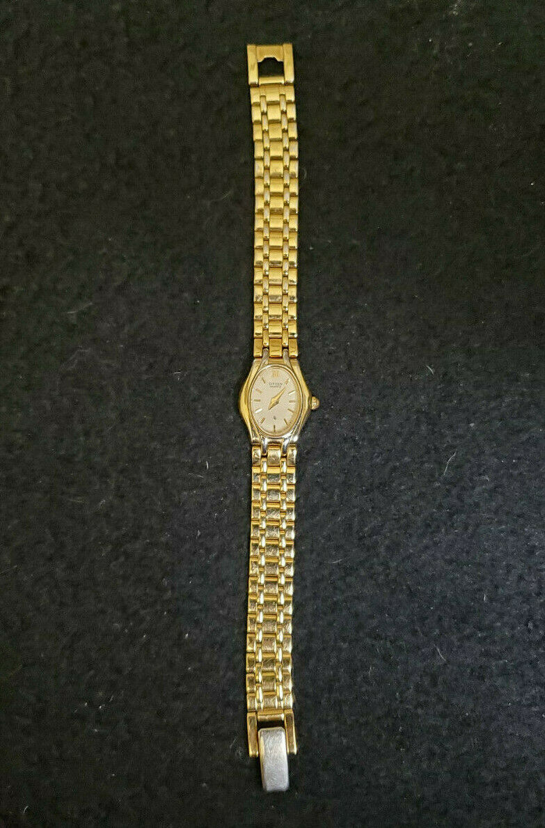 ORI☆ Vintage Citizen Quartz Watch 3220-324293 YP 9010468 Japan 6