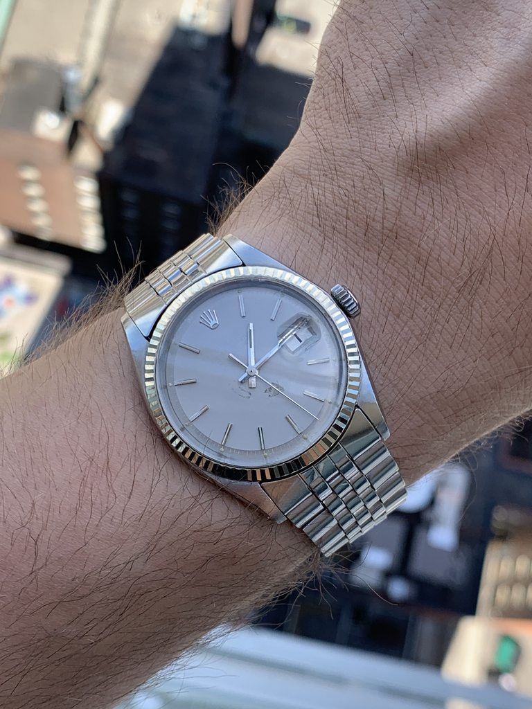 rolex datejust 1601 ghost dial