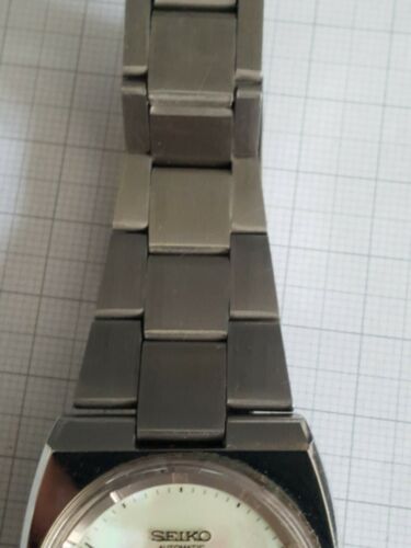 951　まゆみ Vintage SEIKO AUTOMATIC 7006-6040 Mother Of Pearl Face 1976