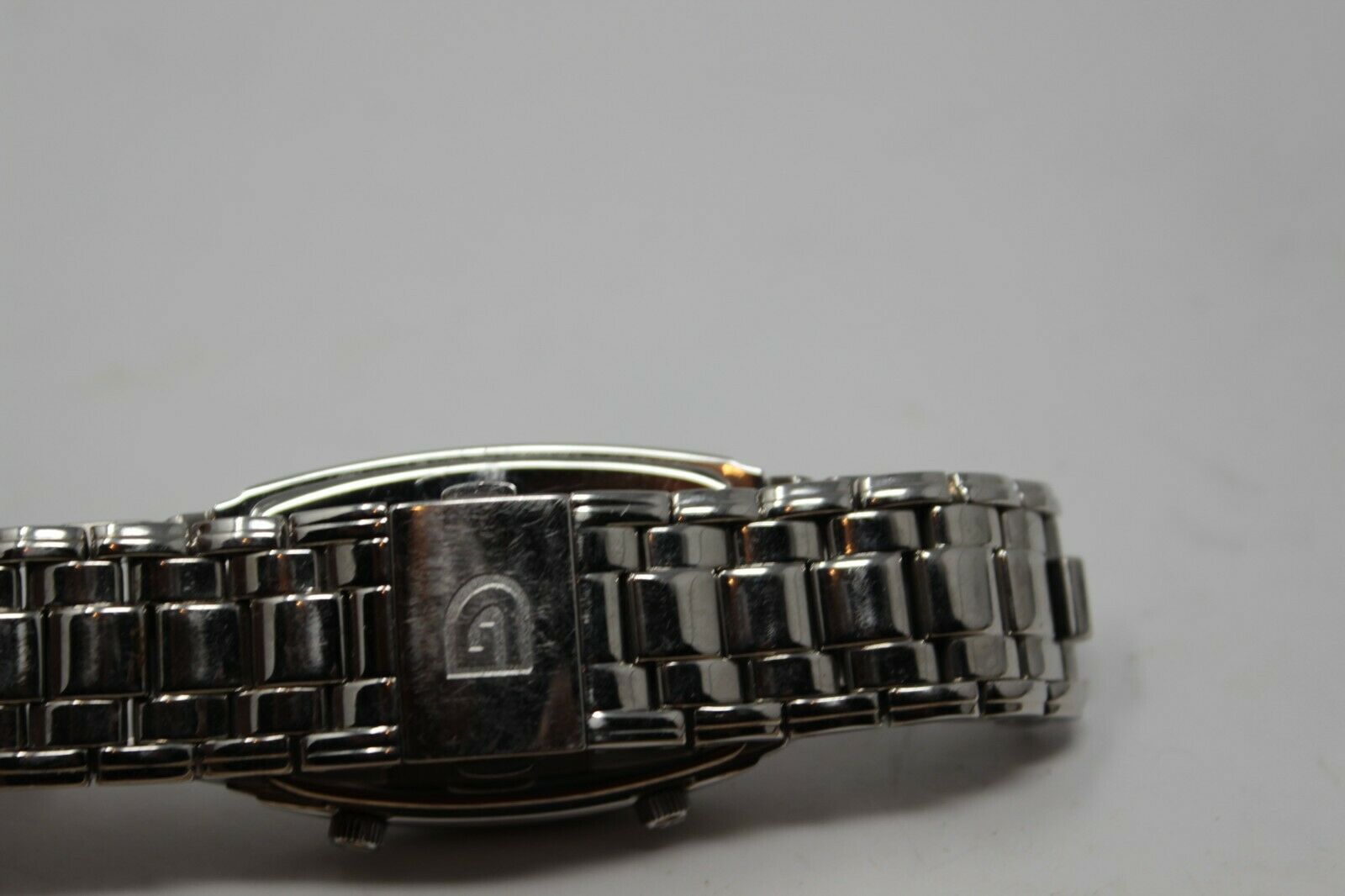 【希少】GRUEN クォーツ スモセコ　GS003−2　ヴィンテージ　稼働品 Gruen Mens Watch | GSM003 | Swiss Made | Silver Tone | Dual Time
