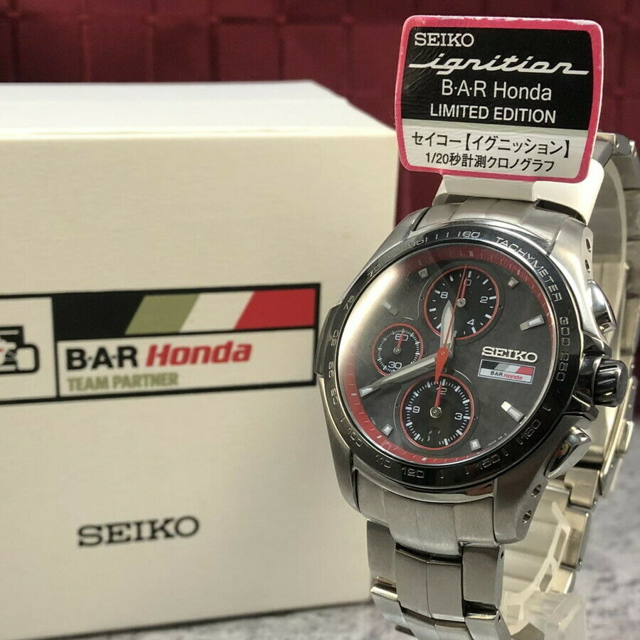 セイコー 時計 7T92-0GJ0 稼働 BAR Honda JA-1229| セイコー 7T92-0GJ0 ホンダ イグニッション 限定