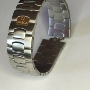 Vintage omega seamaster polaris 1455/448 bracelet 22x8.5mm