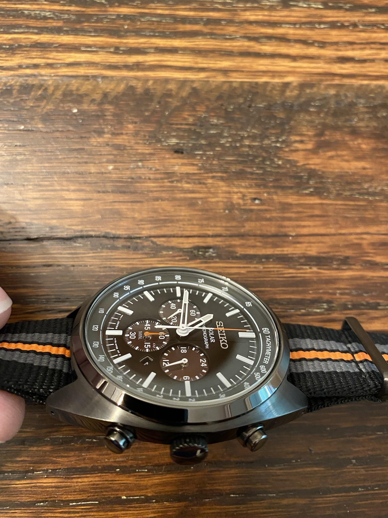 WTS Seiko SSC669 Recraft Solar Chronograph Excellent Condition WatchCharts Marketplace