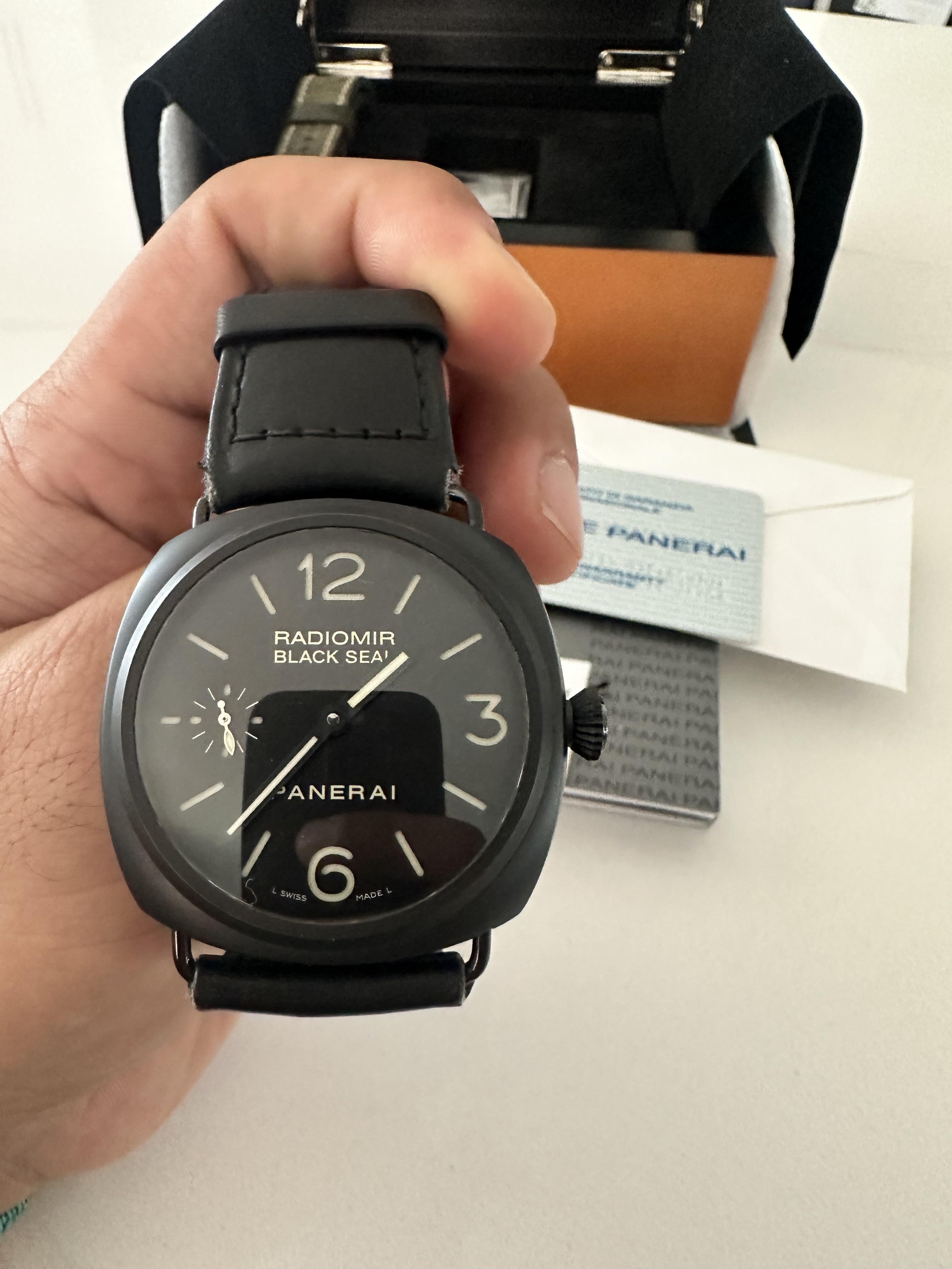 WTS Panerai Radiomir PAM00292 Full Set box papers warranty