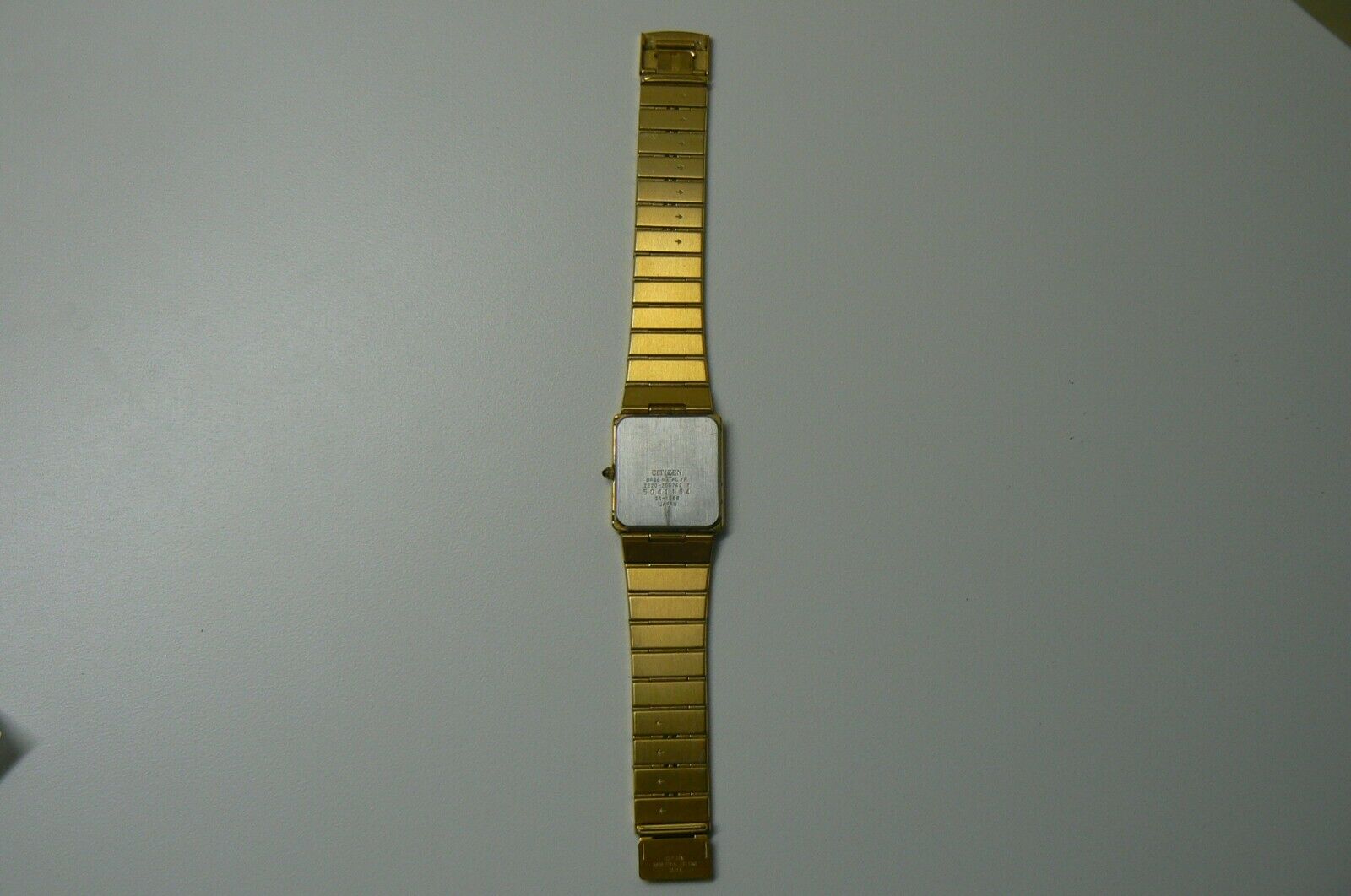 Vintage Citizen Quartz Watch 2820-265742 Y Gold Black FOR PARTS