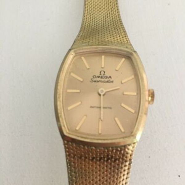 Vintage Omega Seamaster 18k 0750 12 Gold Antimagnetic Watchcharts