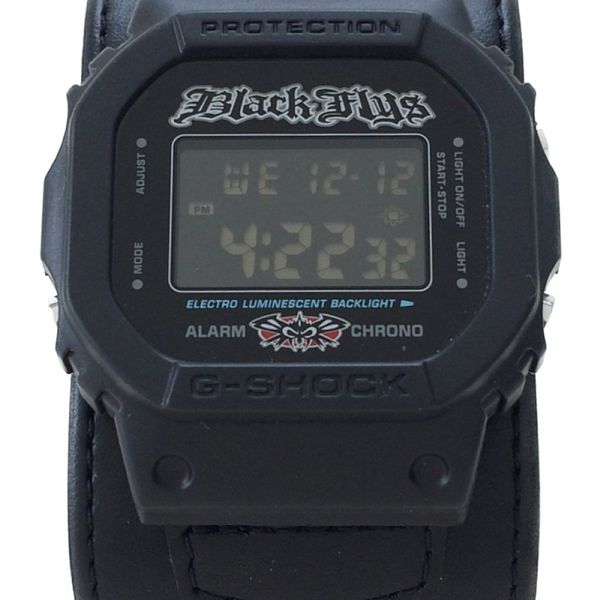 CASIO & BLACK FLYS DW-5600VTBFLY-1TJR BLK fly G-SHOCK #2582 VERY