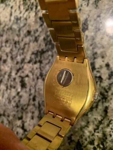 swatch irony gold