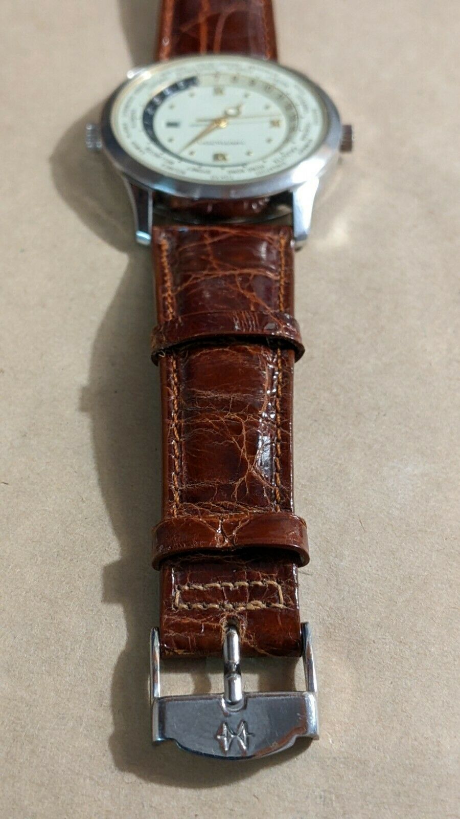 てつ ハミルトン ワールドタイム 8984 ヴィンテージ Vintage Hamilton Ref. 8984 World Timer w/Cream dial