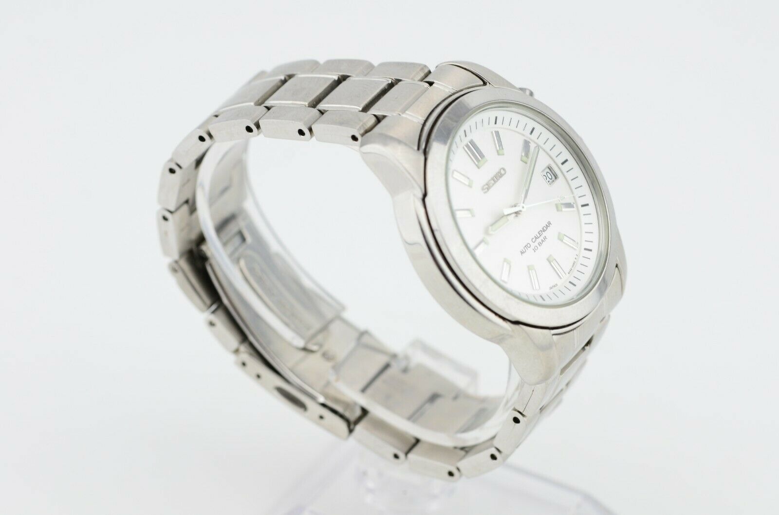 Vintage Seiko Auto Calendar Analog Quartz Watch 6A32-00H0 JDM 