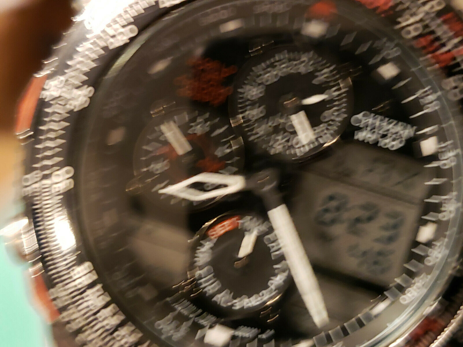 Citizen Promaster C300 World Time Quartz Mens Watch Red Devil