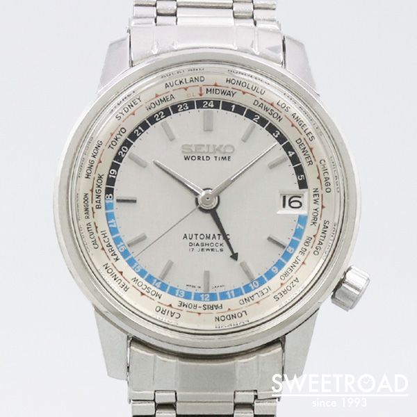 Kawasaki store [Seiko] Unused/World time/1st model/Ref.6217-7000