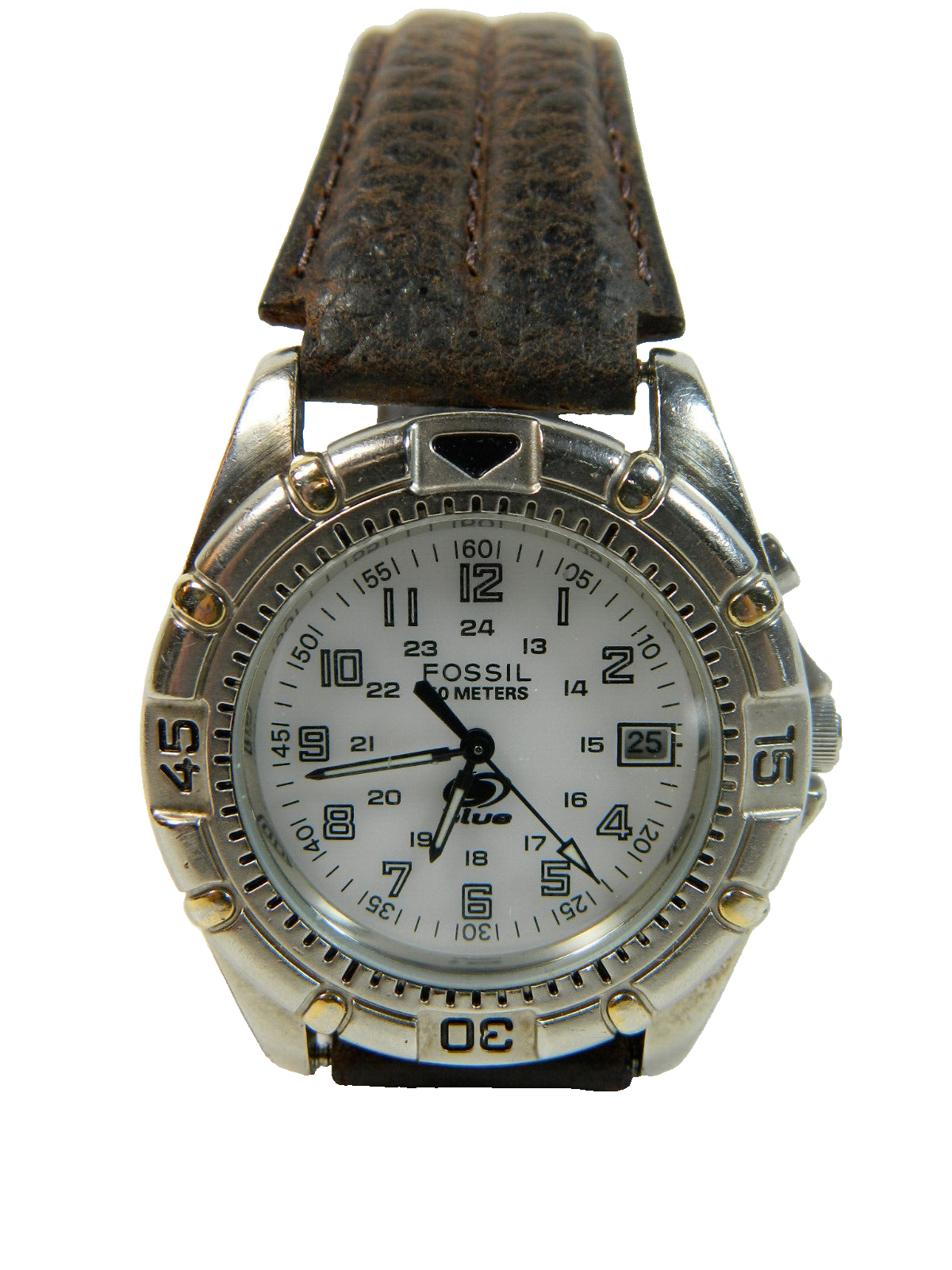 VINTAGE FOSSIL Starmaster LU-2553 Classic Men display picture 1