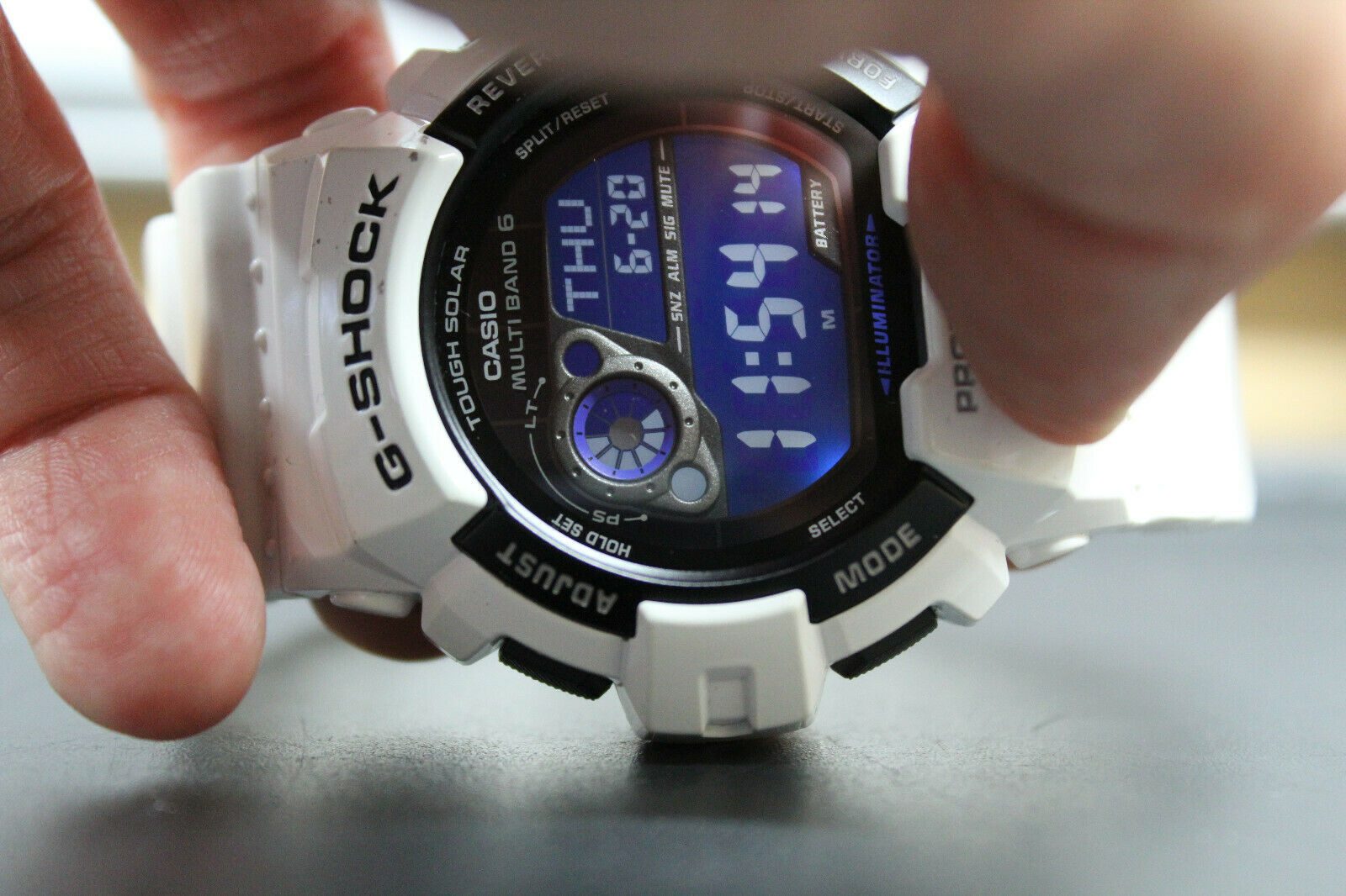 Casio G-Shock Touch Solar 3268 GW 8900A Shock Resisitant White