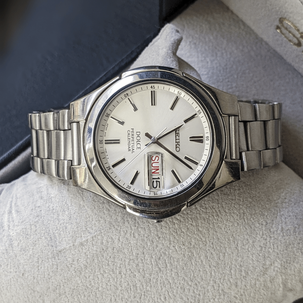 WTS] 1990 Seiko Vintage watch Model Dolce Perpetual calendar