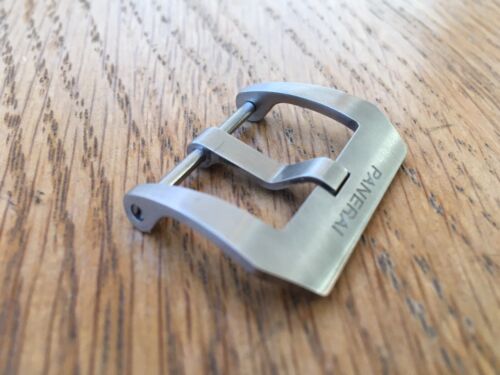 OFFICINE PANERAI OEM 22mm STAINLESS STEEL BUCKLE AND 20mm TITANIUM