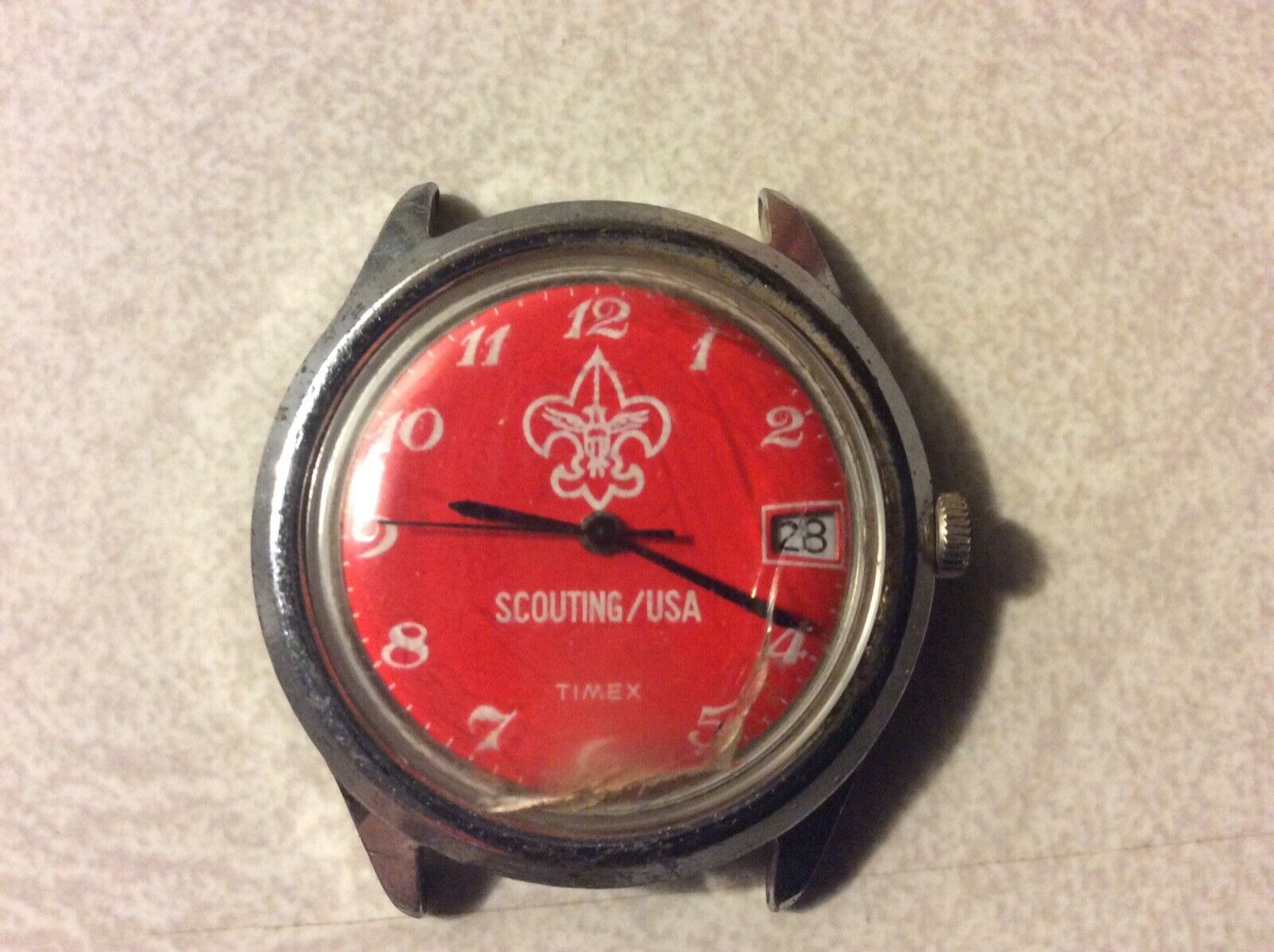 boy scout watch timex