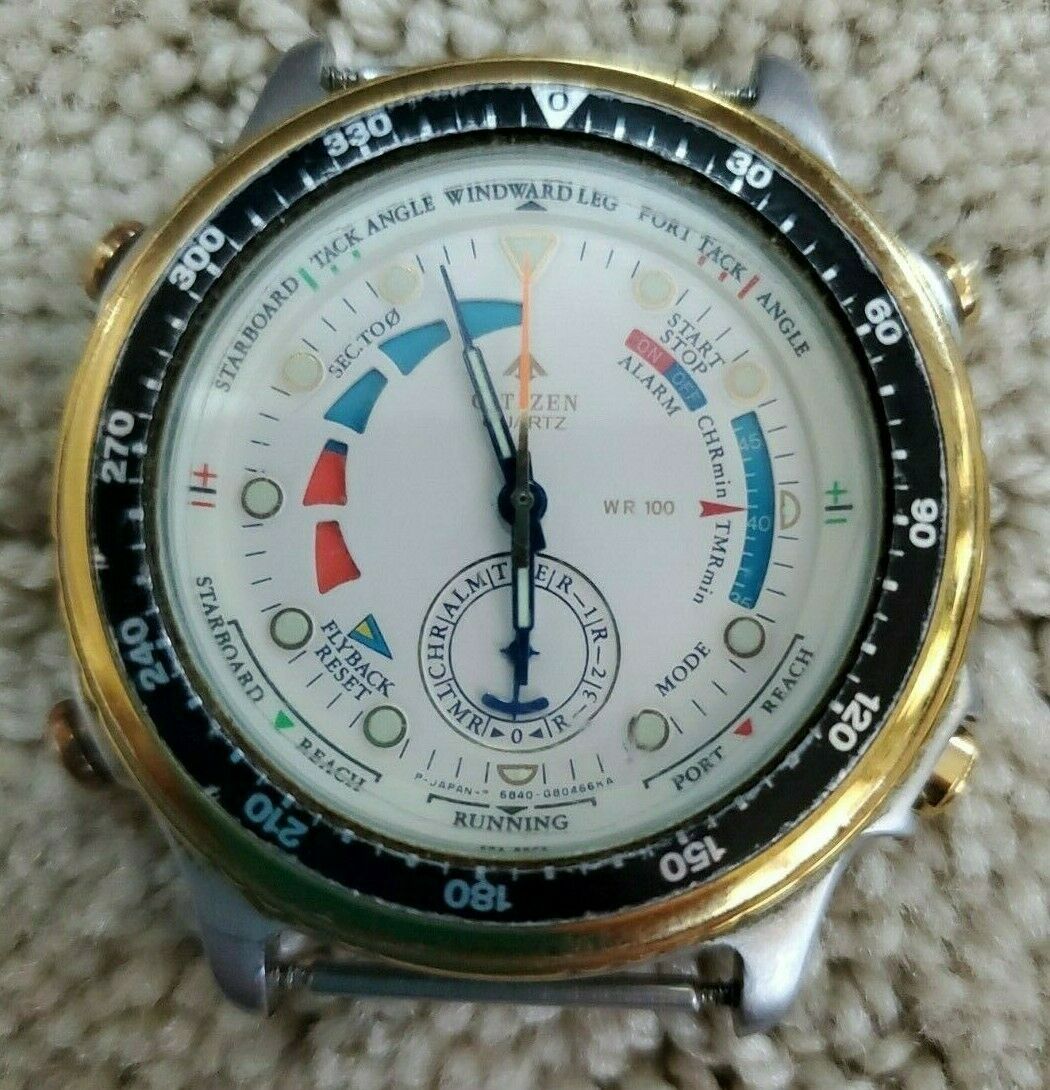 Citizen Yacht Timer Wrist Watch for Men 6840-G80116 | WatchCharts