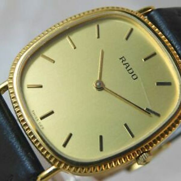 ヴィンテージ RADO 204.3610.2 メンズ&レディース 腕時計 RADO 204.3610.2 MEN'S GOLD VINTAGE WATCH SWISS MADE QUARTZ