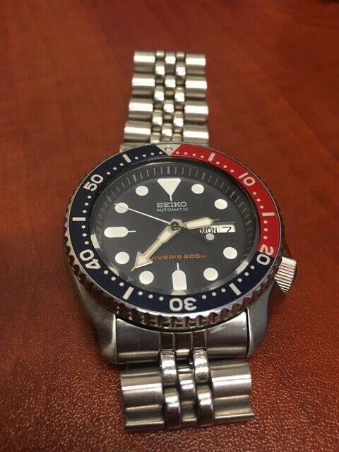 Seiko men's skx175 stainless steel automatic dive watch sale