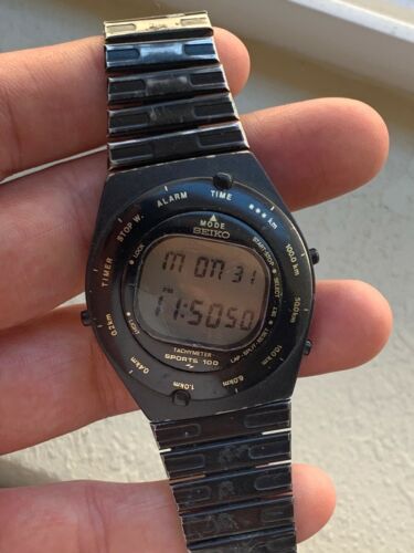 VINTAGE SEIKO A828-4019 GIUGIARO SPEEDMASTER | WatchCharts Marketplace