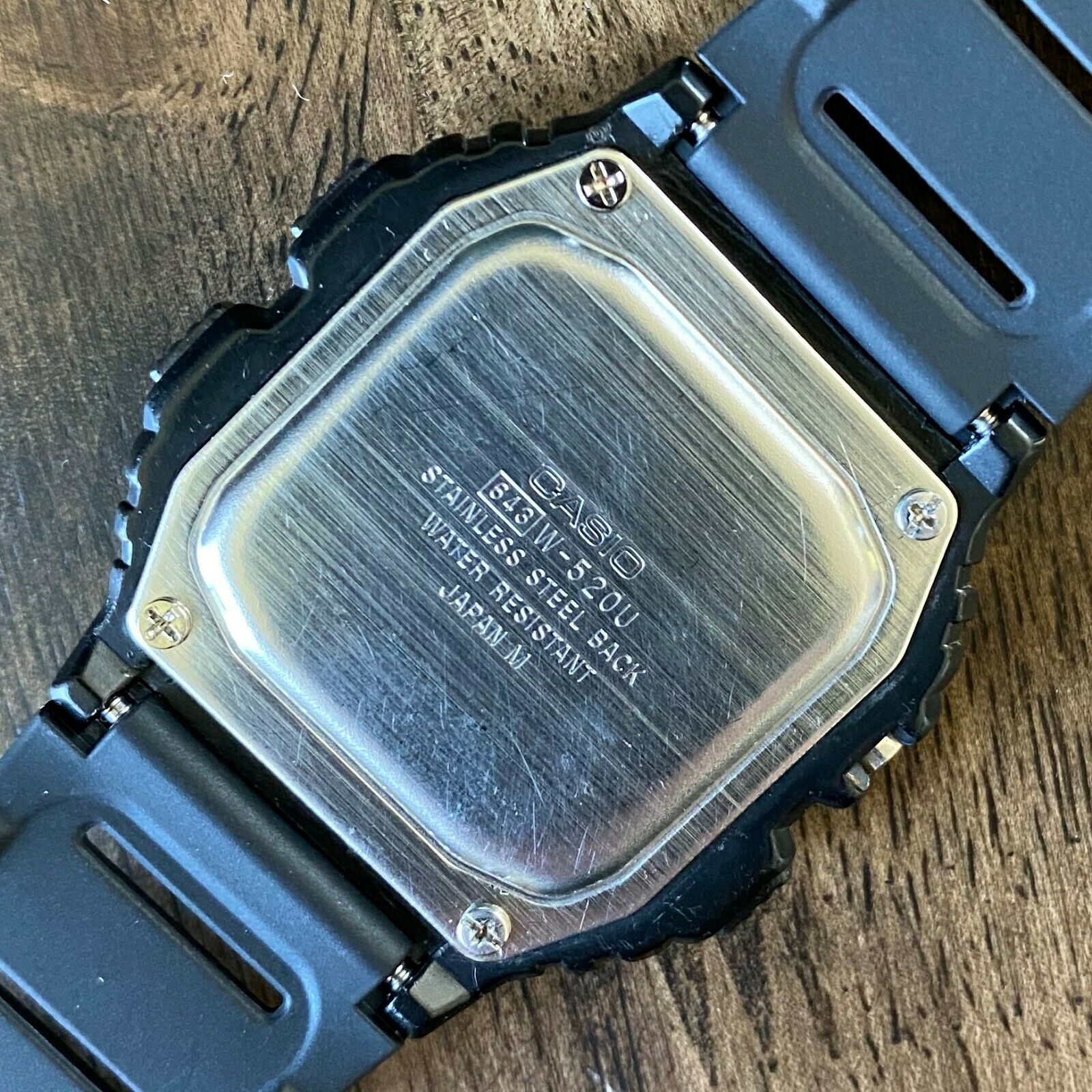 ビンテージ カシオ W-520U ワールドタイム 腕時計 日本製 1987年 Vintage Casio W-520U World Time Watch Made in Japan 1987 | eBay