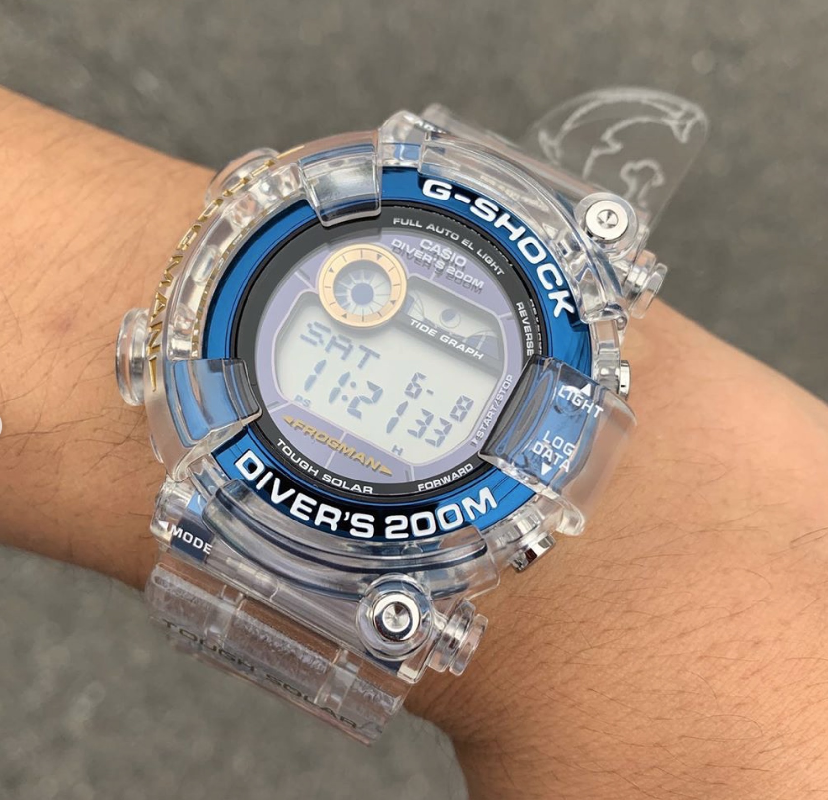 在庫あG-SHOCK FROGMAN GF-8251K-7JR 腕時計(デジタル)