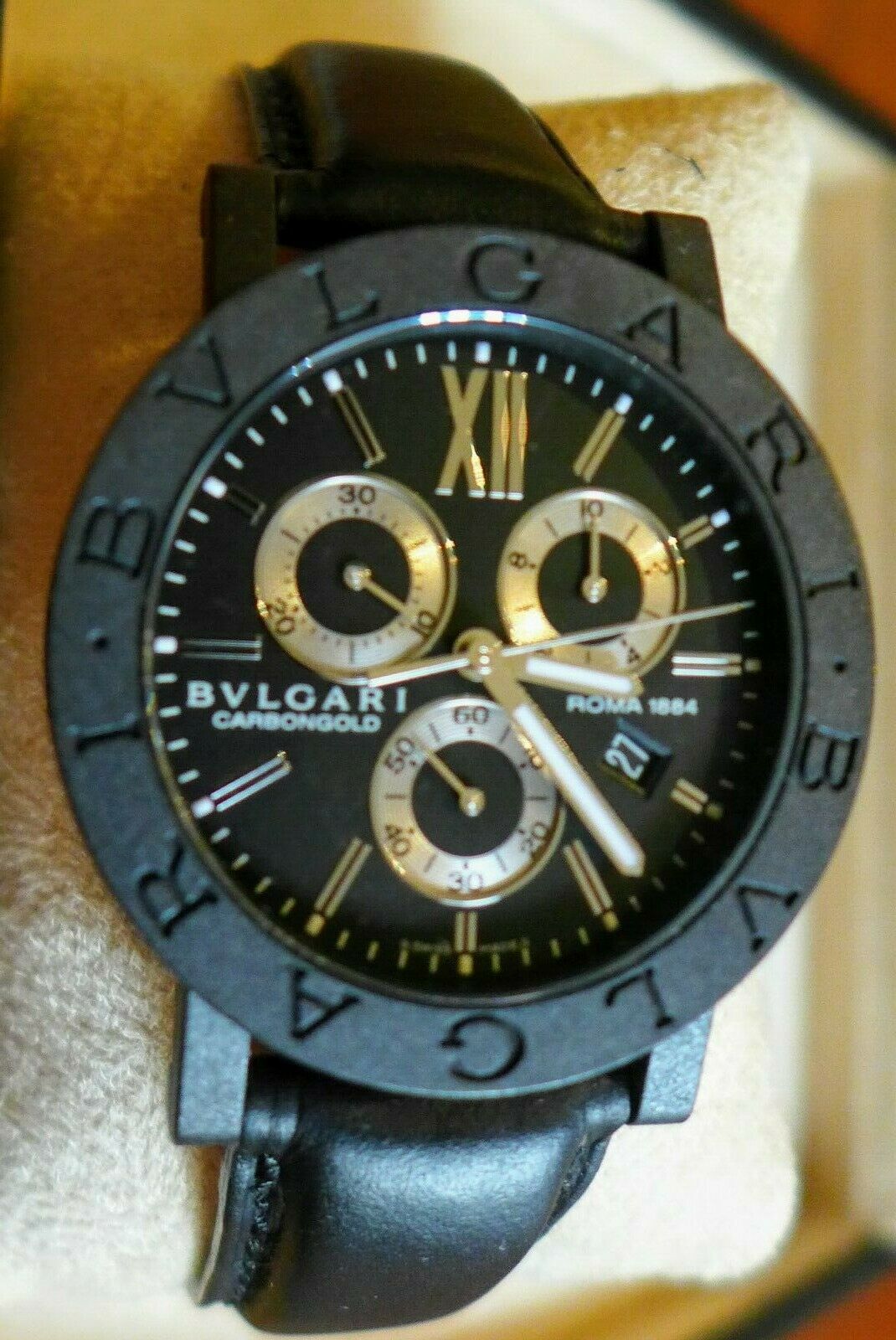 Bulgari Bvlgari Carbongold 125 Anniversary Edition ROMA Watch