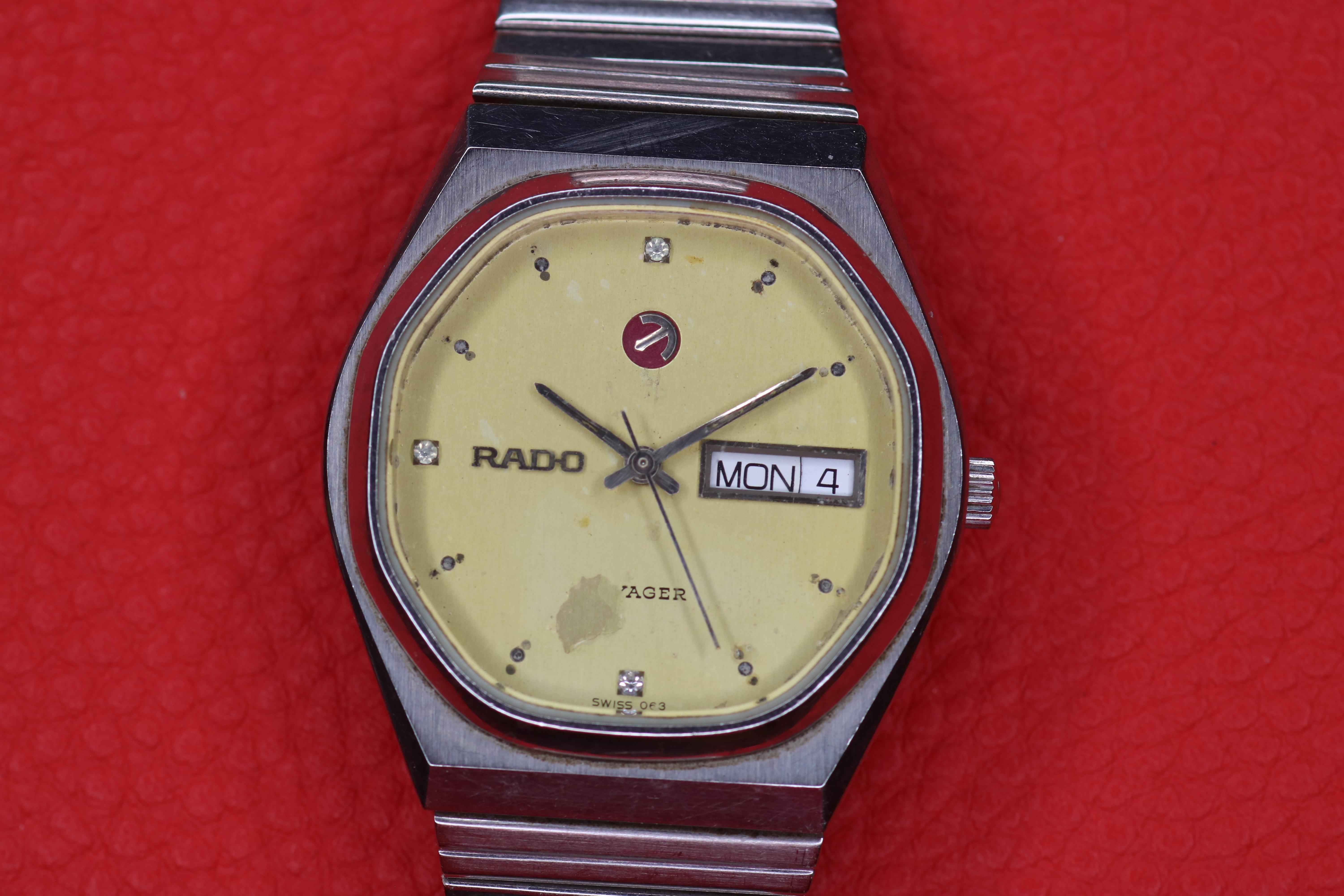 rado voyager day date
