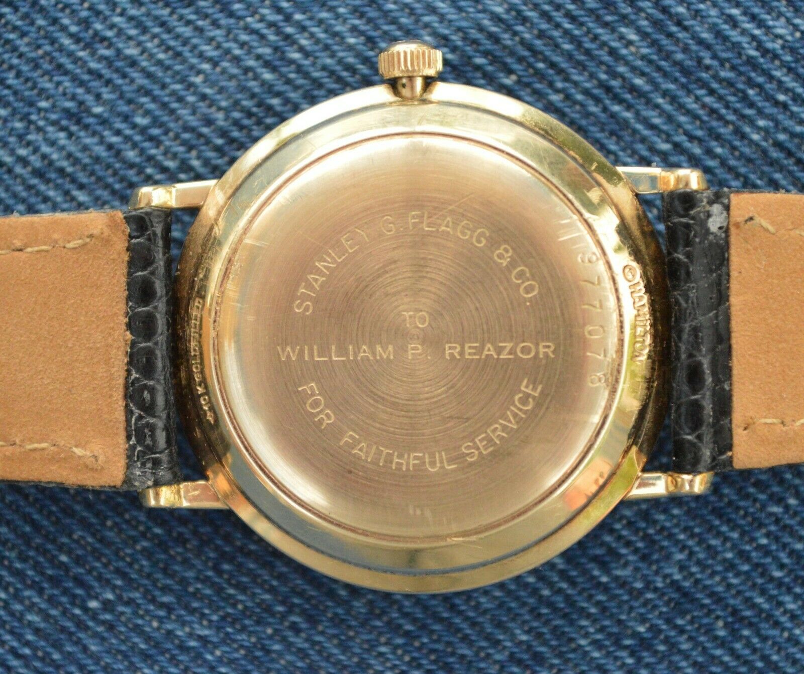 Vintage Hamilton Masterpiece Thin-O-Matic Watch 10k Gold Filled